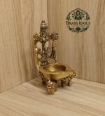 Brass Tirupati Balaji Lakshmi Diya 6 Inch