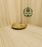 Brass Pooja Plate 8 Inch
