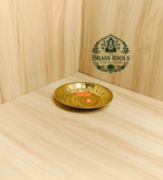 Brass Small Pooja Plate 4.3 Inch