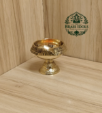 Brass Kubera Deepak Diya on Stand 2 Inch
