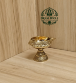 Brass Kubera Diya With Stand 1.7 Inch