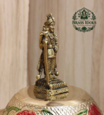 Premium Brass Lord Palani Raja Murugan 2.2 Inch