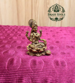Miniature Brass Lakshmi Statue 1.2 Inch