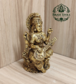Premium Brass Saraswati Idol 5 Inch