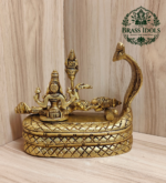 Brass Padmanabhaswamy Statue 5.5 Inch