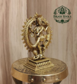 Premium Brass Nataraja Statue 2.9 Inch