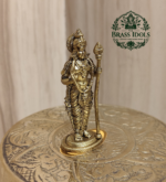Premium Brass Lord Murugan Idol 2 InchPremium Brass Lord Murugan Idol 2 Inch