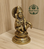 Brass Ayyappan Statue 3 Inch