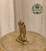 Premium Brass Karuppasamy Statue 1.5 Inch