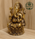 Premium Brass Ganesh Statue 5 Inch
