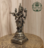 Premium Brass Krishna Statue 3.6 Inch