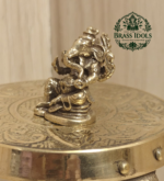 Miniature Brass Lord Ganesha Idol 1.1 Inch
