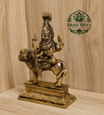 Brass Pratyangira Devi Statue 6.2 Inch