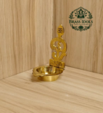 Brass Om Muruga Vilakku 4 Inch