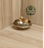 Brass Kuber Diya 3 Inch