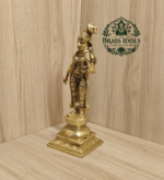 Brass Andal Statue 9.5 Inch
