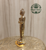 Panchaloha Standing Buddha Idol 2.2 Inch
