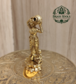 Panchaloha Lady Figurine Statue 2 Inch