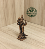 Copper Murugan Statue 3 Inch