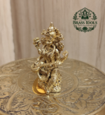 Panchaloha Saraswati Idol 1.5 Inch
