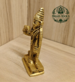 Brass Meenakshi Amman Statue 3.7 Inch