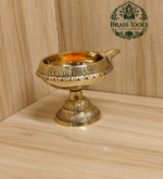 Brass Kubera Diya With Stand 2.2 Inch