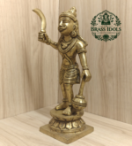 Bronze Karuppasamy Vigraham 9 Inch