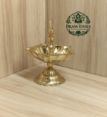 Brass Peacock Diya Size 3 – 4.9 Inch