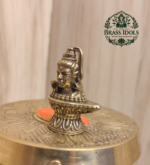 Miniature Brass Shiva Lingam 1.4 Inch