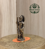 Miniature Brass Udupi Krishna Idol 1.5 Inch