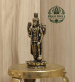 Premium Brass Guruvayoorappan Idol 3 Inch