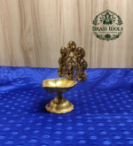 Premium Brass Astalakshmi Diya 4.8 Inch