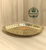 Brass Shanku Plate 8 Inch