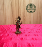 Miniature Brass Standing Ganesha Statue 1.5 Inch