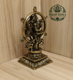 Premium Brass Chakrathalwar Statue 5 Inch