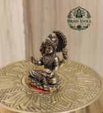 Miniature Brass Lakshmi Statue 1.3 Inch