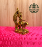 Premium Brass Vishnu Maya Statue 4.4 Inch