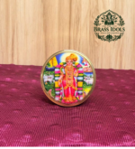 Brass Kumkum Pot Andal 2 Inch