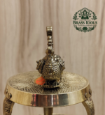 Brass Peacock Figurine 3 Inch