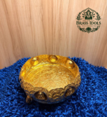 Brass Ashtalakshmi Uruli 8.5 Inch