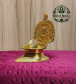 Brass Kamatchi Amman Vilakku 4.5 Inch