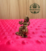 Miniature Brass Gajalakshmi Idol 1.3 Inch