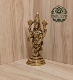 Brass Tirupati Balaji Perumal Idol 7 Inch