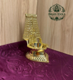 Brass Thiruchendur Murugan Gopuram Vilakku 5.8 Inch