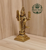 Brass Murugan Statue 4 Inch