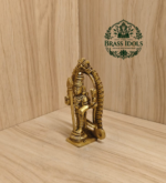 Brass Thiruvachi Murugan Statue 4 Inch