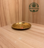 Brass Mini Pooja Plate 6.2 Inch