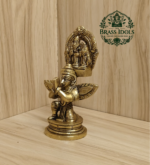 Brass Balaji on Garuda Statue 5 Inch