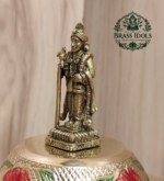 Premium Brass Lord Palani Raja Murugan 2.2 Inch