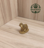 Brass Cow and Calf Idol 1.6 Inch